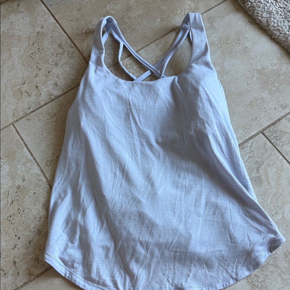 Lululemon Athletica Light lavender Tank Top